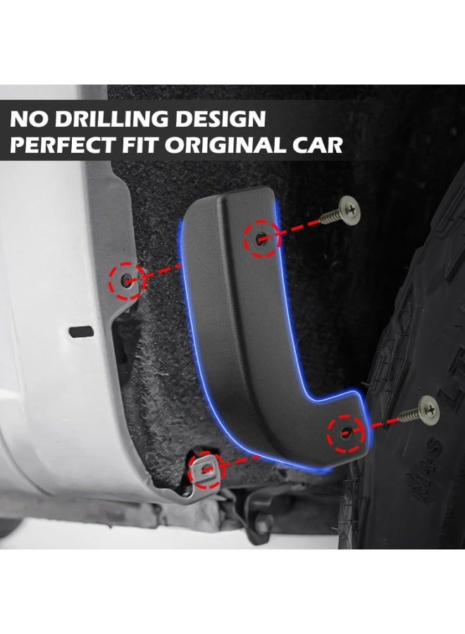 طقم إزالة واقي الطين لسيارات شيفروليه سيلفرادو 2019-2024، متوافق مع قطع غيار شيفروليه سيلفرادو 1500 موديلات 2019-2024. - Image 5